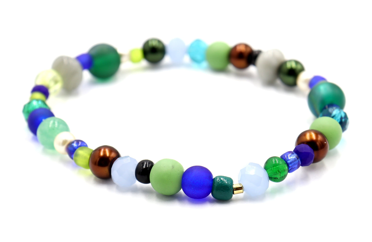 It Came from the Deep Swamp Monster Deconstructed Avant Garde Halloween Bracelet by Monkey’s Mojo