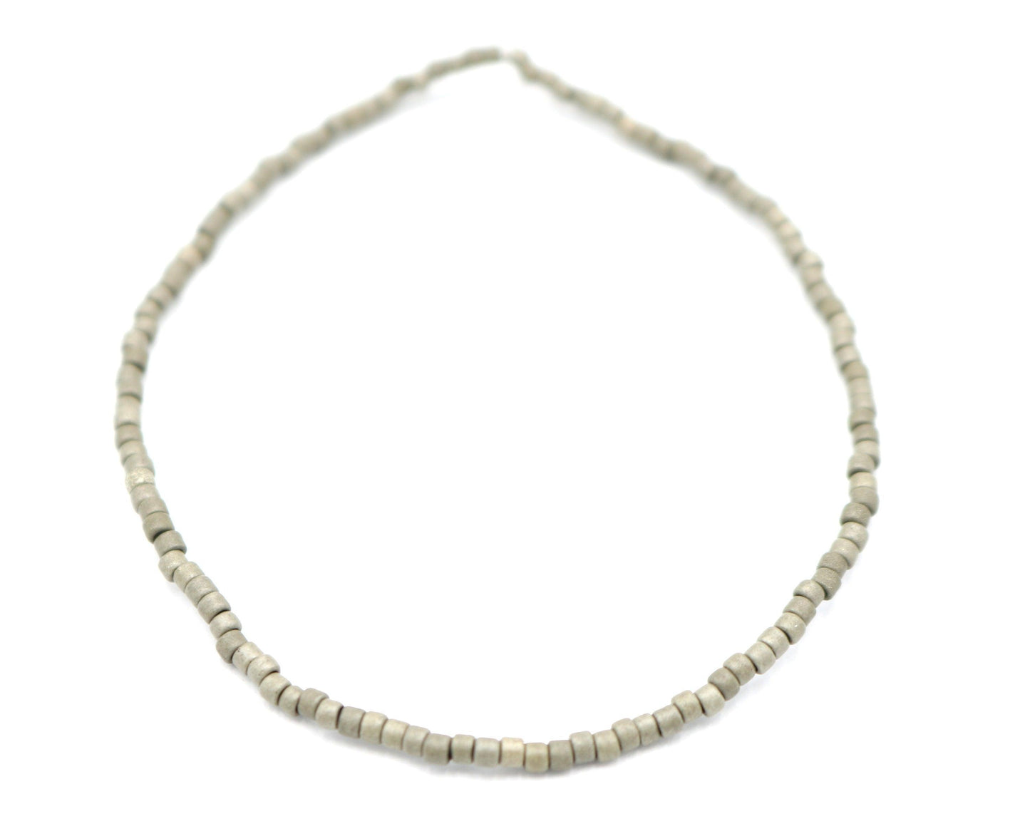 Matte Me Down and Rock Me Stunning Unique Japanese Miyuki Metallic Gray 2mm Seed Beads Stretch Bracelet - Gift 2022 - Monkeysmojo