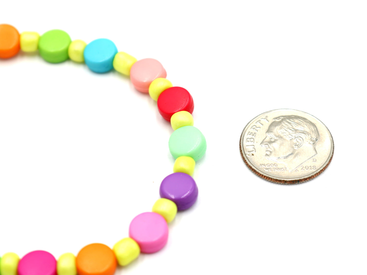 Electric Carnival Candy EDC Dance Dance Neon Yellow Bright Colors Bracelet by Monkey's Mojo