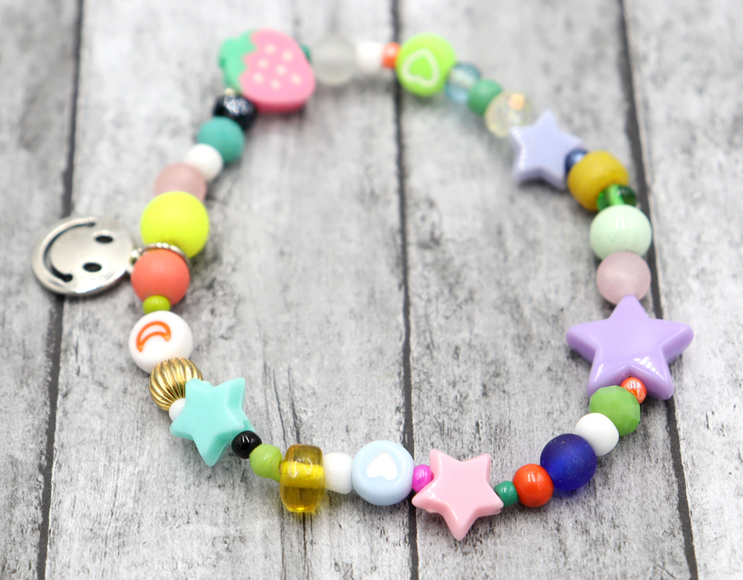 Kawaii All Things Bright and Cute All But the Kitchen Sink Fun Girlie Handmade Bracelet by Monkey's Mojo