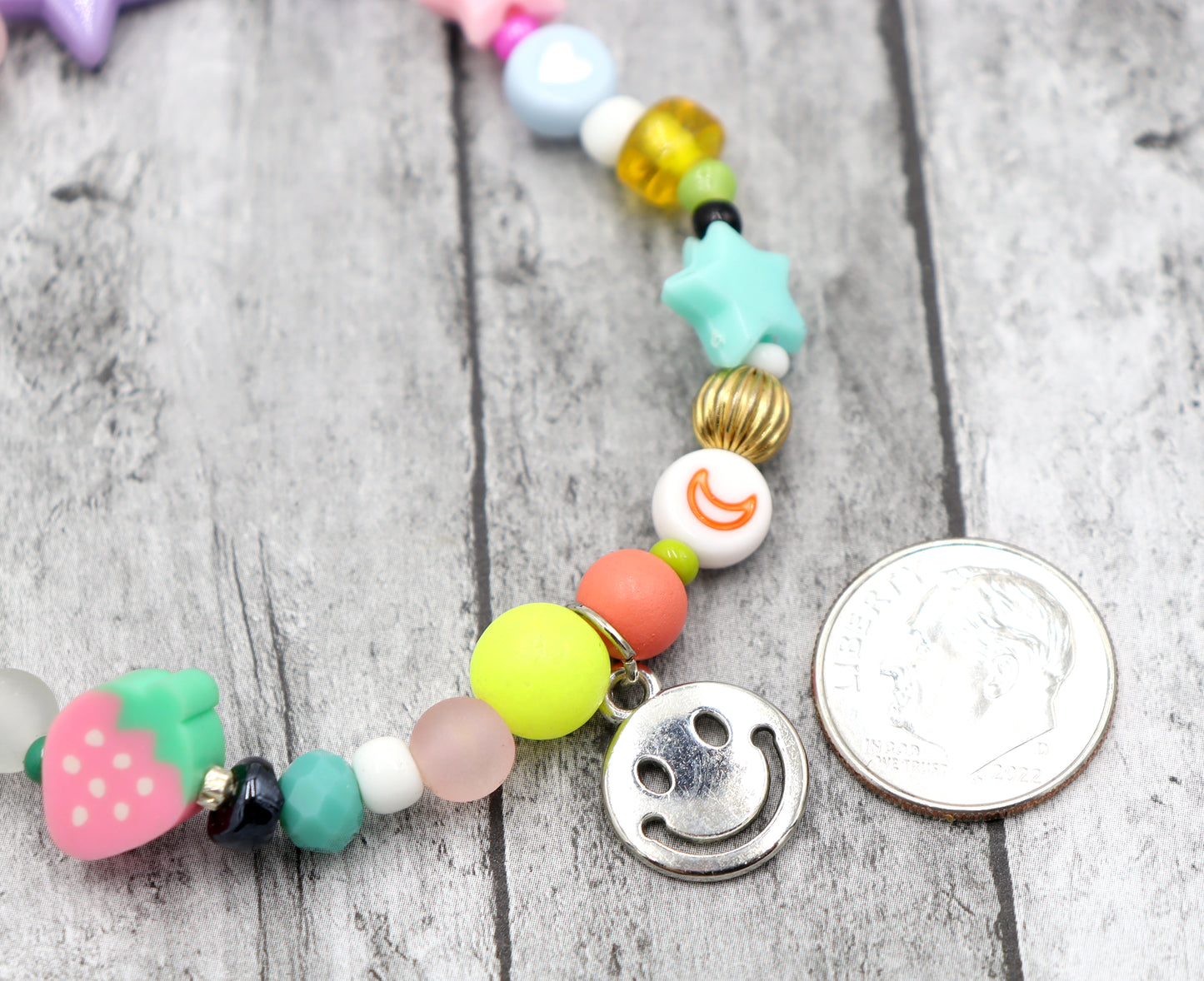 Kawaii All Things Bright and Cute All But the Kitchen Sink Fun Girlie Handmade Bracelet by Monkey's Mojo