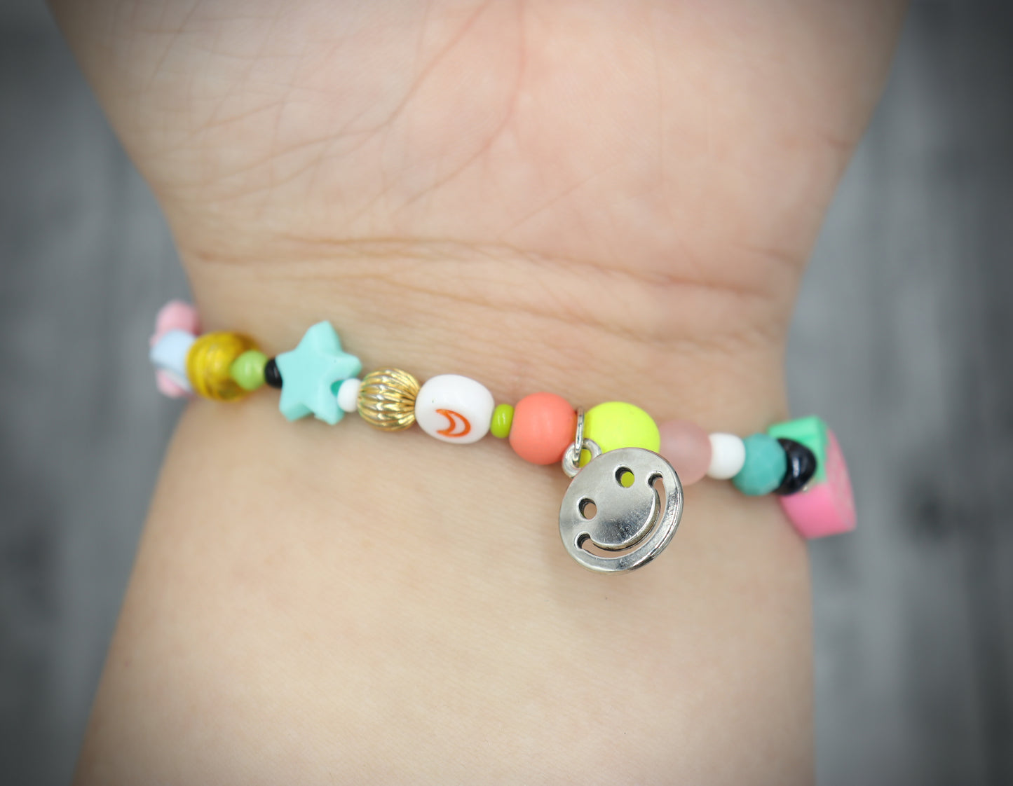 Kawaii All Things Bright and Cute All But the Kitchen Sink Fun Girlie Handmade Bracelet by Monkey's Mojo